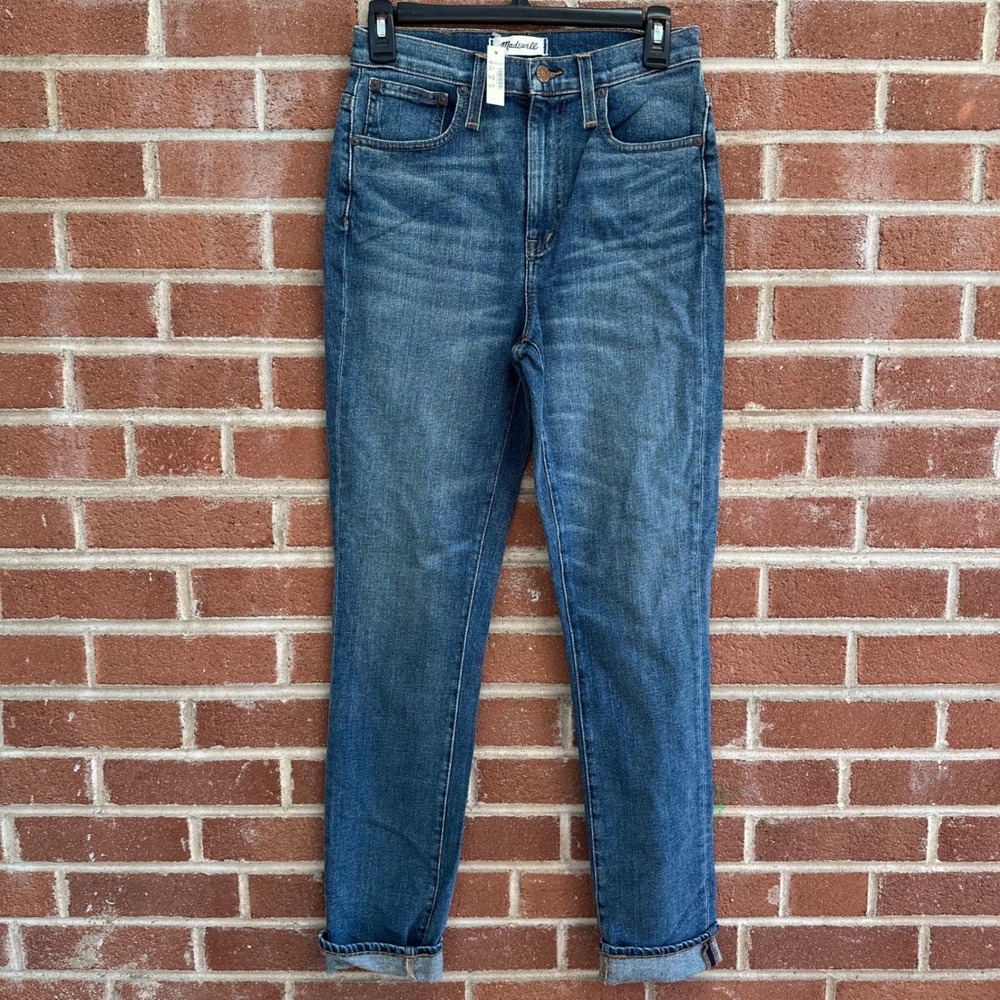Madewell Perfect Vintage Jean Women's High Rise‎ Leg Denim Jeans 25 T